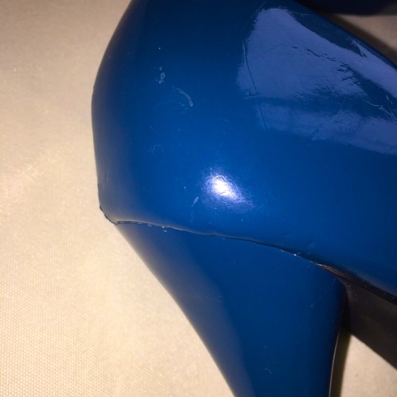 Charlotte Russe Size 8 Open Toe Heels - Picture 6 of 8